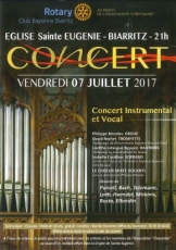 Concert Eglise Sainte Eugénie 