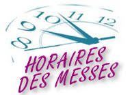 NOUVEAUX HORAIRES DE SEMAINE