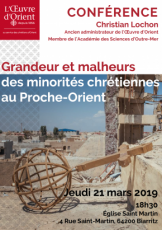 CONFÉRENCE ŒUVRE D'ORIENT