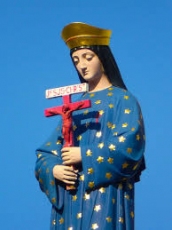 l'apparition  de la Vierge à Pontmain