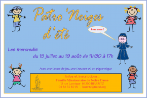 PATRO'NEIGES D'ÉTÉ