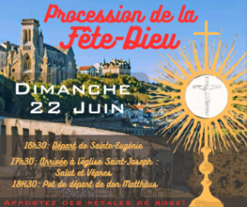 Procession fête dieu