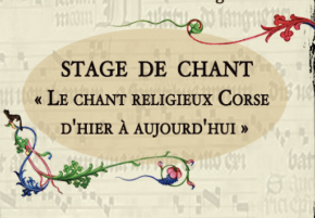 STAGE DE CHANT 27 février  AU 3 MARS