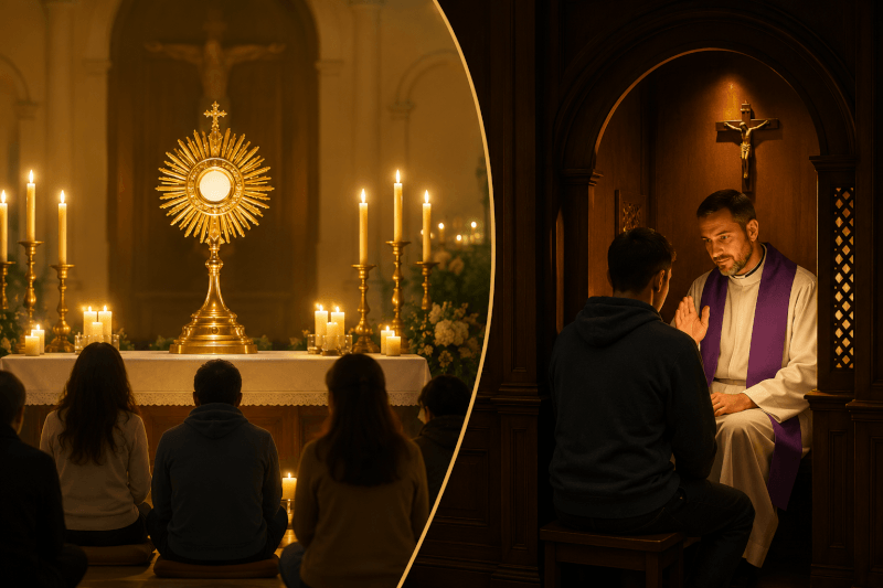 veillée adoration et confession