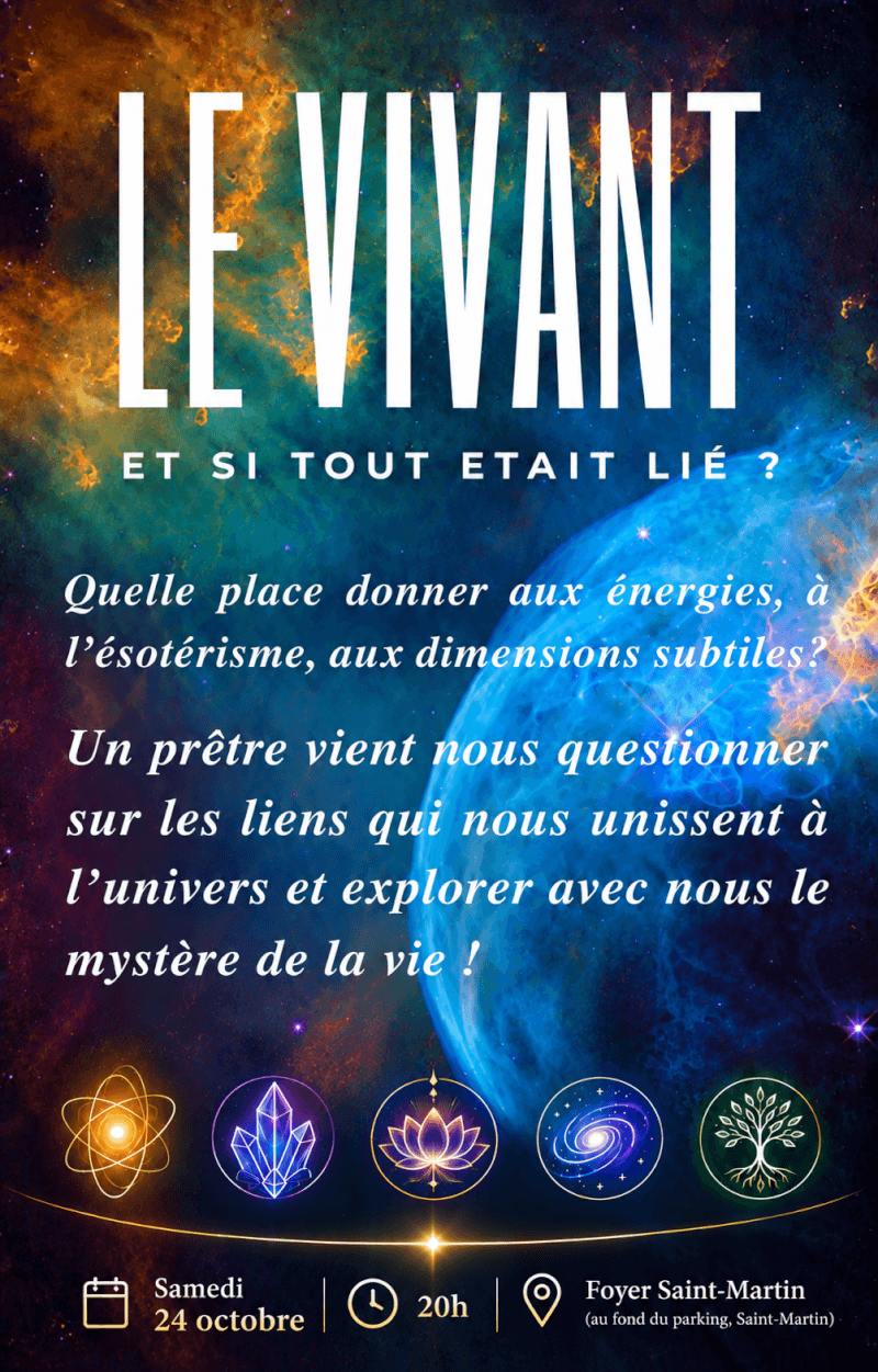 Conférence Sur le Vivant - par un prêtre