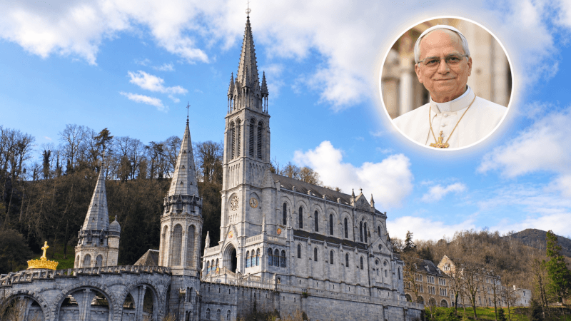 INFORMATIONS MESSE DU PAPE LÉON XIV À LOURDES