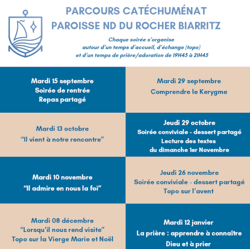 LE CATÉCHUMÉNAT