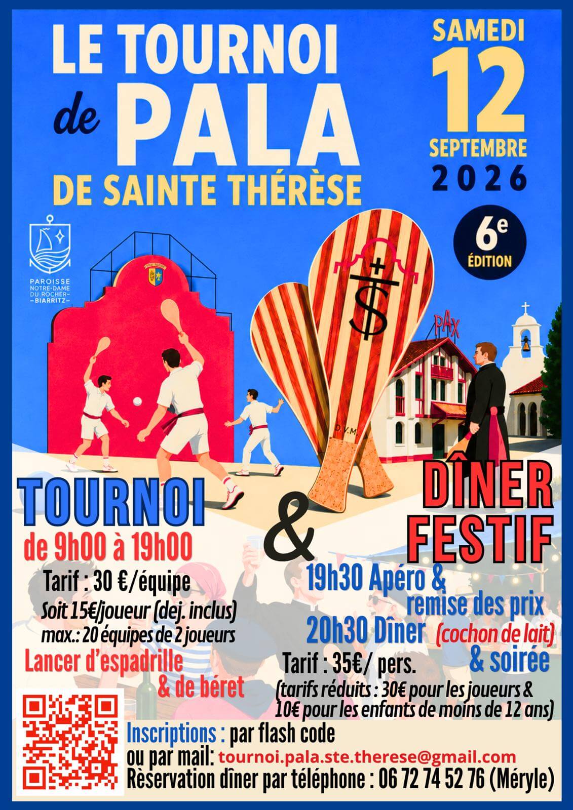 Le Tournoi de Pala de Sainte Thérèse - 12 septembre 