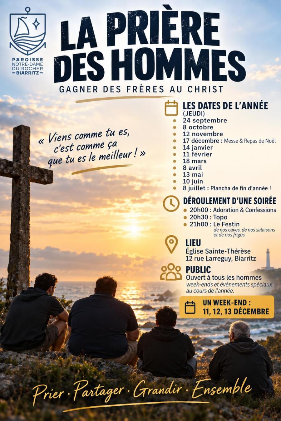 Prière des hommes